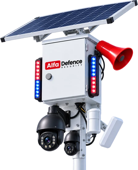 AlfaDefence Compact Solar Surveillance Box